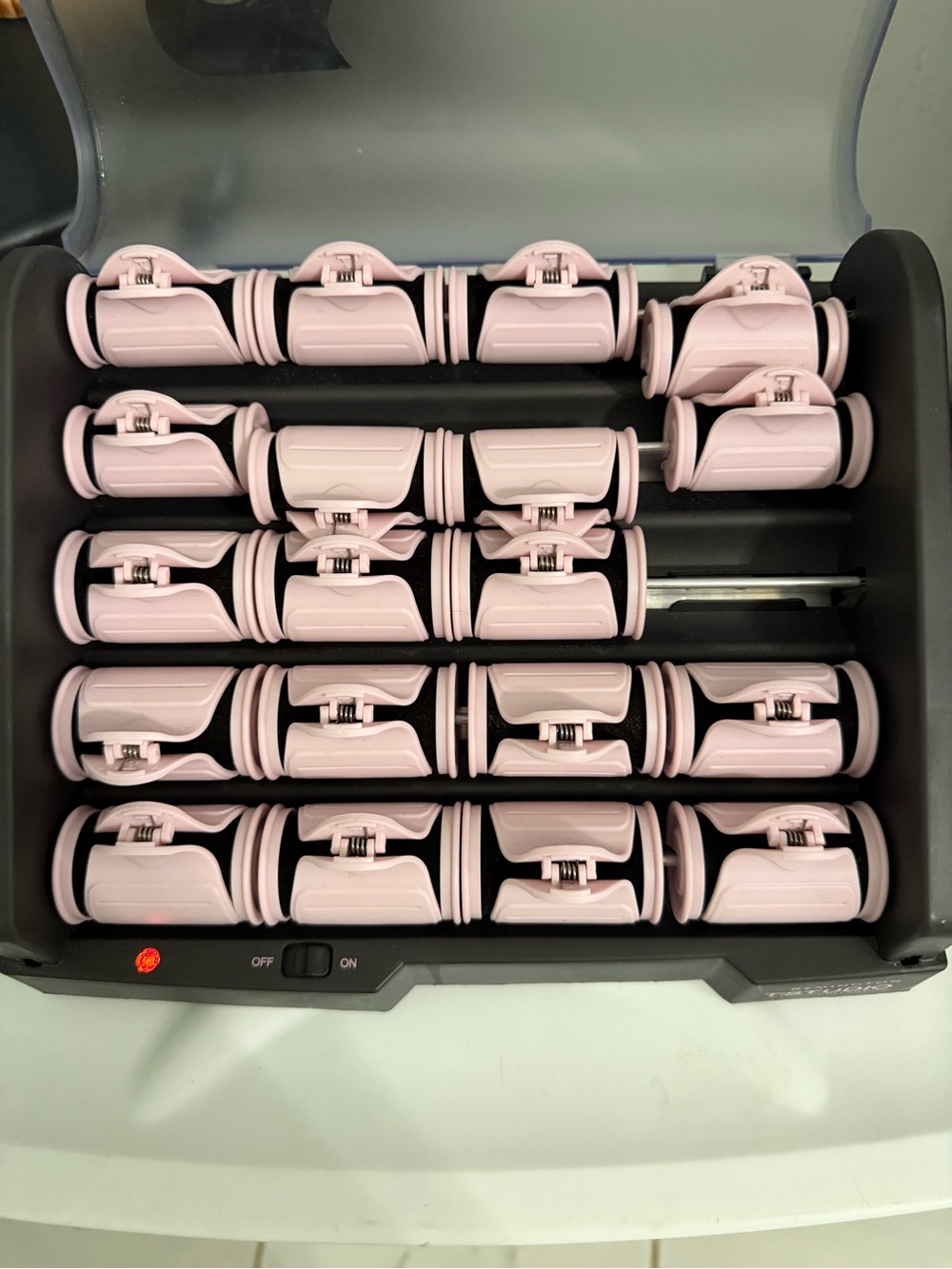Remington T Studio Collection H-2050 Hot Rollers 19 Hair Curler Clips